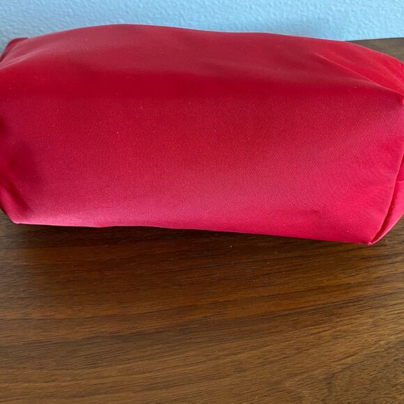 Authentic Marc Jacobs Nylon Cosmetic Bag. 9"x5.5"x2.7" Red Excellent condition. - Picture 7 of 9